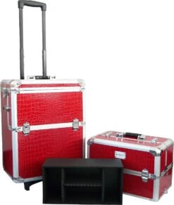 Veronica NAIL-PRODUCTS Aluminium Nagel Trolley 3 In 1 CROCO ROOD, Pedicure, Manicure. Ook Als Sinterklaas Trolley, Trolly, Koffer! 11 Veronica NAIL-PRODUCTS Aluminium Nagel Trolley 3 In 1 CROCO ROOD, Pedicure, Manicure. Ook Als Sinterklaas Trolley, Trolly, Koffer! -Glam Make-up Verkoop 1015x1200 2