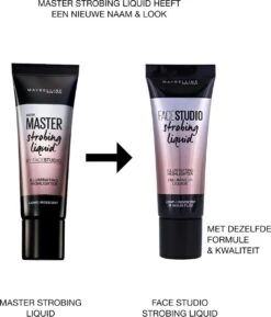 Maybelline Master Strobing Liquid - 100 Light -Glam Make-up Verkoop 1026x1200 2