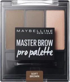 Maybelline Master Brow Design Kit - 3 Soft Brown - Bruin - Wenkbrauw Set -Glam Make-up Verkoop 1027x1200 10