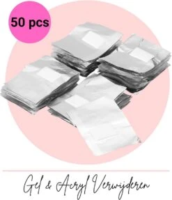 GUAPÀ® Aceton Met Soak Off Wraps | Verwijder Acryl Nagels & Gel Nagels | Gellak Verwijderen | Soak Off Remover | Acetone 100 Ml + 50 Soak Off Wraps -Glam Make-up Verkoop 1031x1200