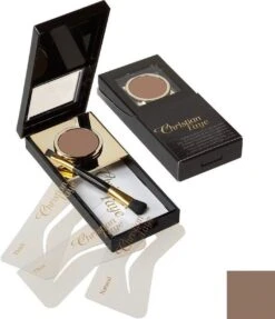 Christian Faye Irid Brown - Bruin - Wenkbrauwpoeder 8 Christian Faye Irid Brown - Bruin - Wenkbrauwpoeder -Glam Make-up Verkoop 1034x1200 4