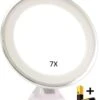 Gérard Brinard Verlichte Spiegel Zuignap LED Spiegel Incl. Batterij & USB Kabel - 7x Vergroting - Ø17cm