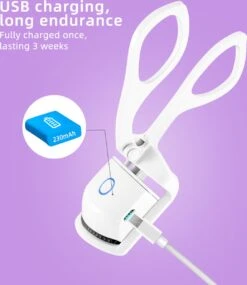 BeautyTech Elektrische Wimperkruller/Wimperkrultang - Wit - Oplaadbaar - Beauty - Verzorging - Make Up 18 BeautyTech Elektrische Wimperkruller/Wimperkrultang - Wit - Oplaadbaar - Beauty - Verzorging - Make Up -Glam Make-up Verkoop 1039x1200 6