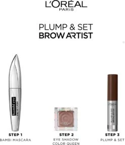 L'Oréal Brow Artist Plump & Set Wenkbrauwgel - 101 Blonde -Glam Make-up Verkoop 1041x1200 4