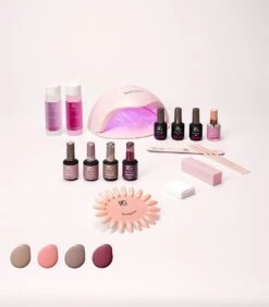 Pink Gellac - Starterset Premium Uncovered Met 4 Kleuren En LED Lamp + Manicure Set -Glam Make-up Verkoop 1050x1200 33