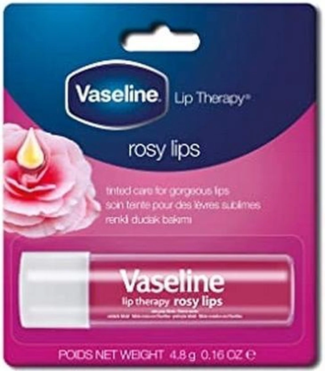 Vaseline® Vaseline Rosy - Lip Therapy - Lippenbalsem - Glans 3 Vaseline® Vaseline Rosy - Lip Therapy - Lippenbalsem - Glans - Afbeelding 3