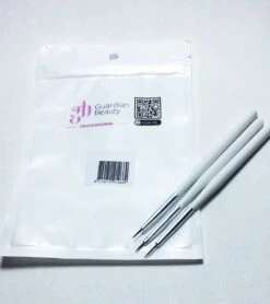 Merkloos Nagel Art Kwast Voor Decoratie 2 Sets Van 3 Elk | Nail Art - Nail Brush -Glam Make-up Verkoop 1067x1200