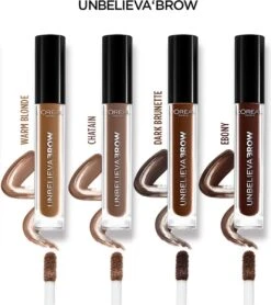 L'Oréal Paris Unbelieva Brow Wenkbrauwgel - 104 Chatain - Licht Bruin - Waterproof - 3.4 Ml -Glam Make-up Verkoop 1068x1200 9