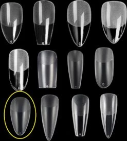 Royala 109 - Oval Almond Binnen En Buiten Full Frosted - Full Cover - Nageltips - Nepnagels - Plaknagels - In Assortimentsbox - 120 Stuks 12 Maten - Voor Gellak Acrylnagellak En PolyGel Nagels - Royala Frosted Tips Line 8 Royala 109 - Oval Almond Binnen En Buiten Full Frosted - Full Cover - Nageltips - Nepnagels - Plaknagels - In Assortimentsbox - 120 Stuks 12 Maten - Voor Gellak Acrylnagellak En PolyGel Nagels - Royala Frosted Tips Line -Glam Make-up Verkoop 1075x1200