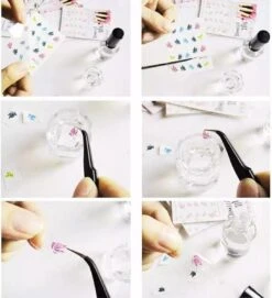 Pakket Van 50 Vellen Met Water Transfer Stickers / Decals - Sparkolia Nagel Styling - Nail Art Velletjes - Nagelstickers -Glam Make-up Verkoop 1093x1200 1