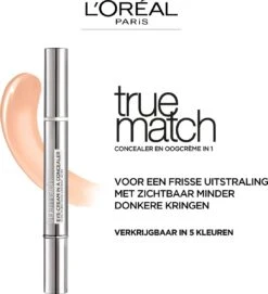 L’Oréal Paris True Match Touche Magique Concealer - N3-5 Natural Beige -Glam Make-up Verkoop 1093x1200 4