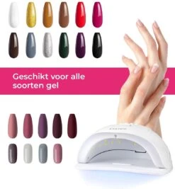 Statch LED Nageldroger Voor Gelnagels - Inclusief Bewegingssensor En Timer – 36LED Lampen- LCD Display -Glam Make-up Verkoop 1109x1200