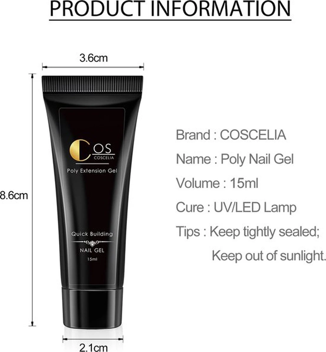 Polygel- 6 KLEUREN SET - 15 ML - Polygel Kit - Polygel Nagels - Polygel Kleuren 2 Polygel- 6 KLEUREN SET - 15 ML - Polygel Kit - Polygel Nagels - Polygel Kleuren - Afbeelding 2