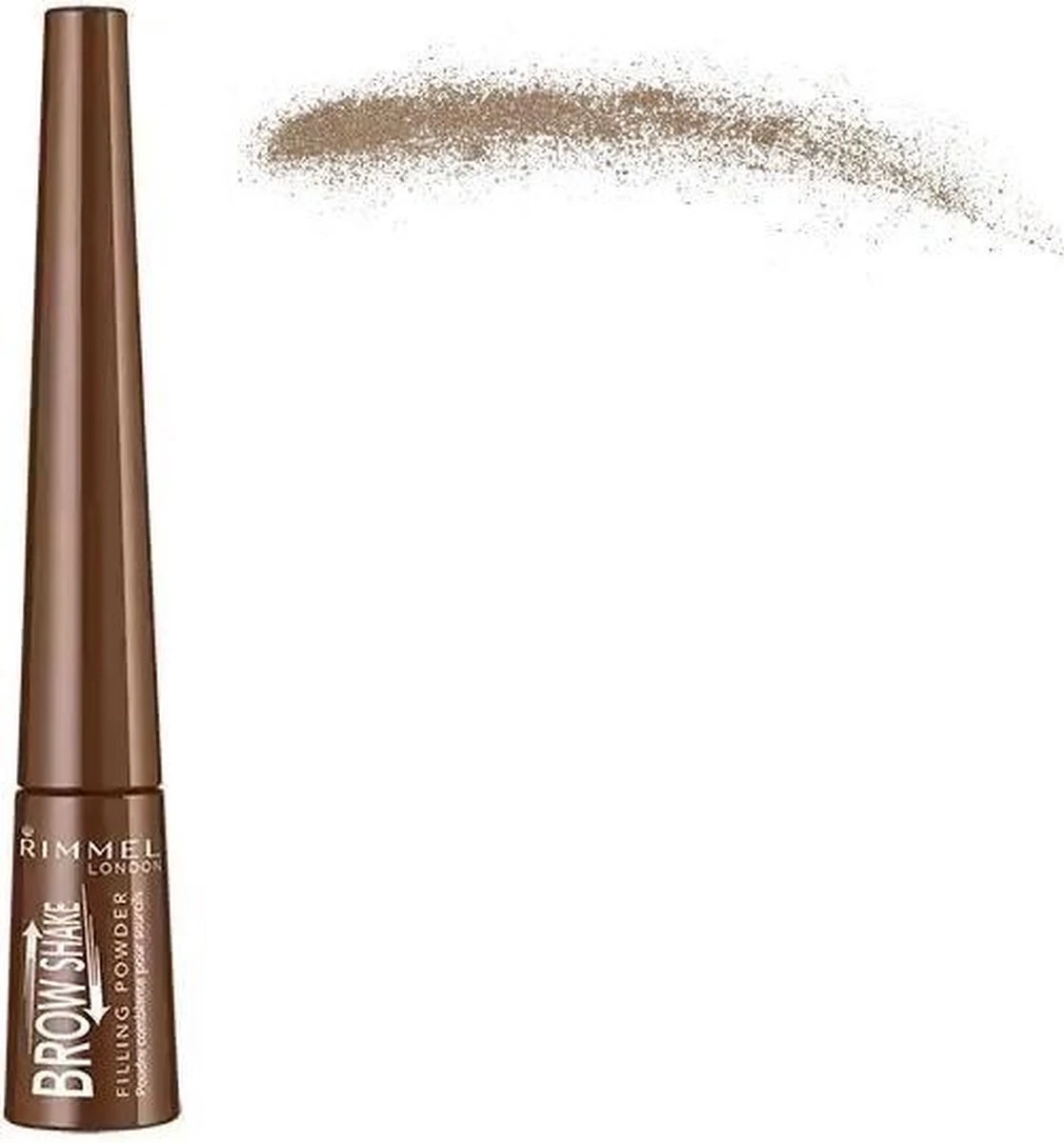 Rimmel London Brow This Way Wenkbrauwpoeder - 002 Bruin 8 Rimmel London Brow This Way Wenkbrauwpoeder - 002 Bruin - Afbeelding 8