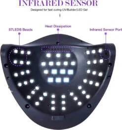 Professionele 180W LED Nageldroger Lamp - Gel Nagel Droger - 180W De Sterkste Nagellamp Op De Markt - Geschikt Voor Elke Nagel, Sneller Droger Voor Gel Polish Nail Apparatuur Automatische Sensor Nail Art Gereedschap Voor Vingernagel En Teennagel 7 Professionele 180W LED Nageldroger Lamp - Gel Nagel Droger - 180W De Sterkste Nagellamp Op De Markt - Geschikt Voor Elke Nagel, Sneller Droger Voor Gel Polish Nail Apparatuur Automatische Sensor Nail Art Gereedschap Voor Vingernagel En Teennagel -Glam Make-up Verkoop 1122x1200 1