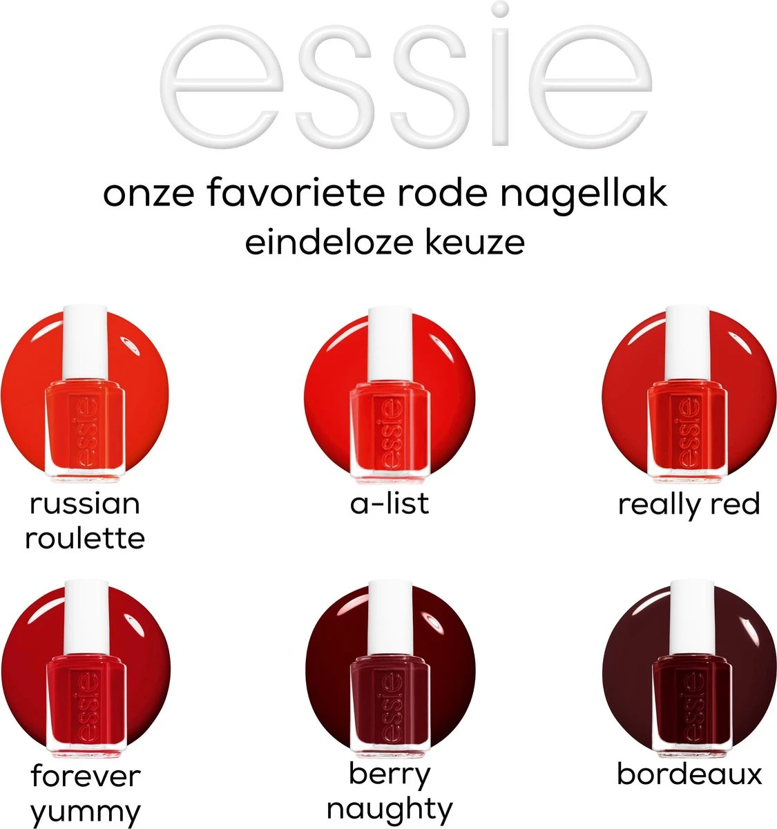 Essie Russian Roulette 61 - Rood - Nagellak 10 Essie Russian Roulette 61 - Rood - Nagellak - Afbeelding 10