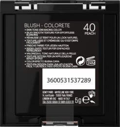 Maybelline Fit Me Blush - 40 Peach - Oranje - Natuurlijk Ogende Rouge -Glam Make-up Verkoop 1128x1200 3