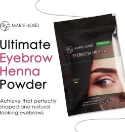 Henna Wenkbrauwverf Zwart | Henna Brows |Geschikt Voor Minstens 25 Toepassingen -Glam Make-up Verkoop 1131x1200 6
