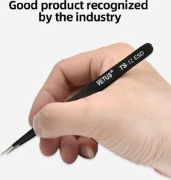 Vetus - Wimper Pincetten Set (2 Stuks) - Zwart - Tweezers - Pincetset - Wimperextensions - ESD-12 - ESD-15 9 Vetus - Wimper Pincetten Set (2 Stuks) - Zwart - Tweezers - Pincetset - Wimperextensions - ESD-12 - ESD-15 -Glam Make-up Verkoop 1139x1200 5