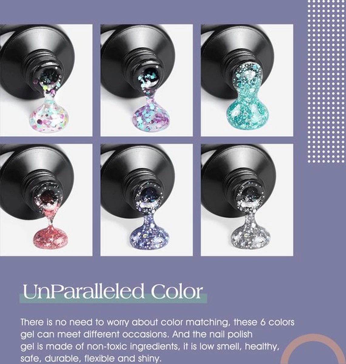 Polygel- 6 KLEUREN SET - 15 ML - Polygel Kit - Polygel Nagels - Polygel Kleuren 3 Polygel- 6 KLEUREN SET - 15 ML - Polygel Kit - Polygel Nagels - Polygel Kleuren - Afbeelding 3