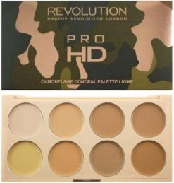 Makeup Revolution Pro HD Camouflage Cream Concealer Palette - Light 5 Makeup Revolution Pro HD Camouflage Cream Concealer Palette - Light -Glam Make-up Verkoop 1145x1200