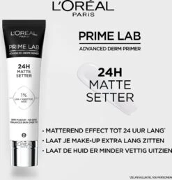 L'Oréal Paris - Prime Lab - Mat Setter - Primer - Matte Primer - 30 Ml 7 L'Oréal Paris - Prime Lab - Mat Setter - Primer - Matte Primer - 30 Ml -Glam Make-up Verkoop 1149x1200 5
