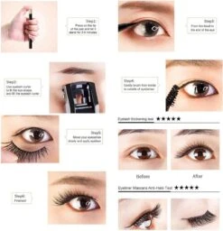 Magnetische Wimpers - 3 Paar - Luxe Set Inc. Eyeliner, Mascara, Kruller -Glam Make-up Verkoop 1158x1200 14