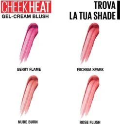 Maybelline Cheek Heat Blush 15 Nude Burn 15 G Crème -Glam Make-up Verkoop 1160x1200 12
