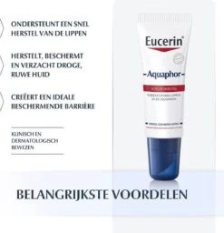 Eucerin Aquaphor SOS Lip Herstel - Lippenbalsem -Glam Make-up Verkoop 1160x1200 14