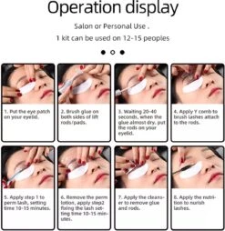 Flora Ruby - Wimper & Wenkbrauw Lifting Set 2 In 1 - Professionele 2 In 1 Lash Lift & Brow Lamination Kit - Permanente Wimperkruller 13 Flora Ruby - Wimper & Wenkbrauw Lifting Set 2 In 1 - Professionele 2 In 1 Lash Lift & Brow Lamination Kit - Permanente Wimperkruller -Glam Make-up Verkoop 1167x1200 8