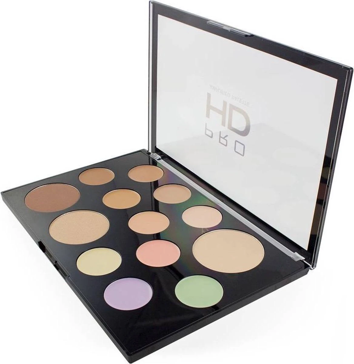 Makeup Revolution HD Pro Palette The Works - Light/Medium 2 Makeup Revolution HD Pro Palette The Works - Light/Medium - Afbeelding 2