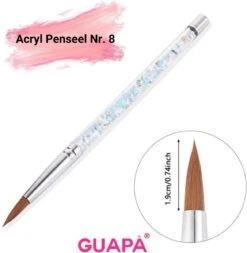 GUAPÀ® Acryl Starterspakket Pink Blush | Acryl Poeder | Acrylic Liquid | Acryl Penselen | Dappendish | Acryl Nagels | Professionele Kwaliteit -Glam Make-up Verkoop 1170x1200 5