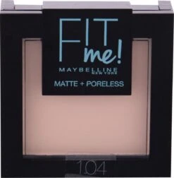 Maybelline Fit Me Matte + Poreless Compact Poeder - 104 Soft Ivory 9 Maybelline Fit Me Matte + Poreless Compact Poeder - 104 Soft Ivory -Glam Make-up Verkoop 1174x1200 5
