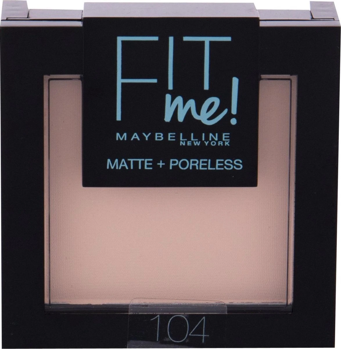 Maybelline Fit Me Matte + Poreless Compact Poeder - 104 Soft Ivory 4 Maybelline Fit Me Matte + Poreless Compact Poeder - 104 Soft Ivory - Afbeelding 4