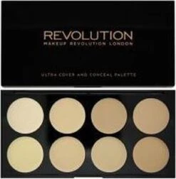 Makeup Revolution Cover & Conceal Cream Palette - Light -Glam Make-up Verkoop 1177x1200 9