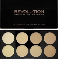 Makeup Revolution Cover & Conceal Cream Palette - Light -Glam Make-up Verkoop 1179x1200 8
