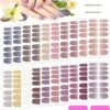 GUAPÀ® Nagelstickers & Nail Wraps - Nail Art - Nagel Folie - Diverse Kleuren Nail Wrap - 20 Vellen Nagelstickers