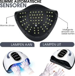 UV Lamp Gelnagels - 280 Watt - Gellak Lamp - Nagellamp - Nageldroger -Glam Make-up Verkoop 1184x1200 1