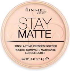 Rimmel London Rimmel - Stay Matte Matte Pressed Powder 14 G 002 Pink Blossom - -Glam Make-up Verkoop 1184x1200 10