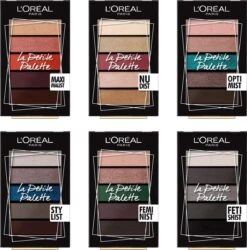 L'Oréal Paris La Petite Palette Oogschaduw - 05 Feminist -Glam Make-up Verkoop 1185x1200 14