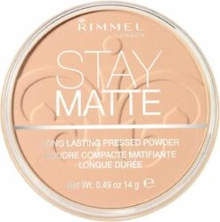 Rimmel London Stay Matte Pressed Powder - 005 Silky Beige 35 Rimmel London Stay Matte Pressed Powder - 005 Silky Beige -Glam Make-up Verkoop 1188x1200 10