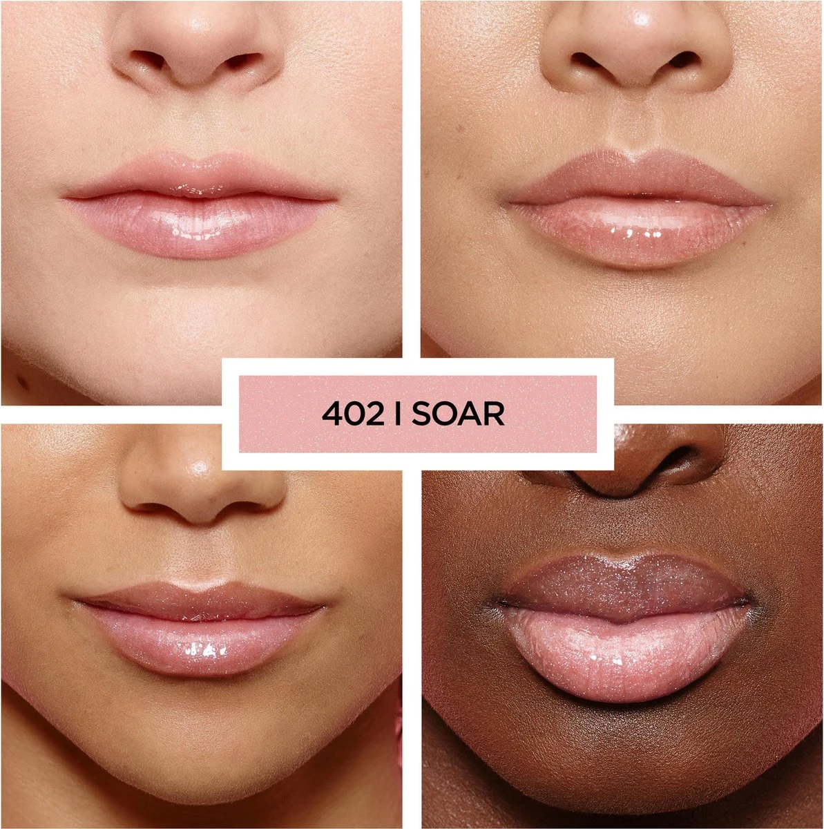 L'Oréal Paris Glow Paradise Balm In Gloss - 402 I Soar - Transparant Roze - Volumegevende Lipgloss - 7 Ml 4 L'Oréal Paris Glow Paradise Balm In Gloss - 402 I Soar - Transparant Roze - Volumegevende Lipgloss - 7 Ml - Afbeelding 4