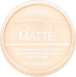 Rimmel London Stay Matte Pressed Powder - 001 Transparent - Powder -Glam Make-up Verkoop 1195x1200 15
