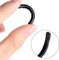 Merkloos Allsa - Wimperkruller Mat Zwart - Inclusief 4 Siliconen Pads - Wimperlifting - RVS -Glam Make-up Verkoop 1195x1200 43