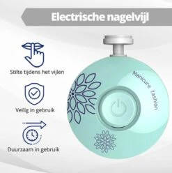 Baby Nagelknipper Groen - Baby Manicureset - Baby Verzorgingsset - Baby Nagelvijl - Baby Nagelschaartje - Baby Nagelset - Elektrisch -Glam Make-up Verkoop 1196x1200 16