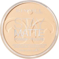 Rimmel London Stay Matte Pressed Powder - 001 Transparent - Powder -Glam Make-up Verkoop 1197x1200 16