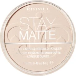 Rimmel London Stay Matte Pressed Powder - 001 Transparent - Powder -Glam Make-up Verkoop 1198x1200 30