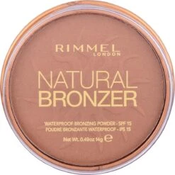 Rimmel London Natural Bronzer Bronzing Powder - 26 Sun Kissed -Glam Make-up Verkoop 1198x1200 34