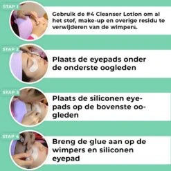 Lash Lift Kit Met Extra Sterke En Snel Drogende Lijm - Vernieuwde Wimperlifting Set - Wimperserums Met Wenkbrauw Gel - Lash Lift Set -Glam Make-up Verkoop 1198x1200 54