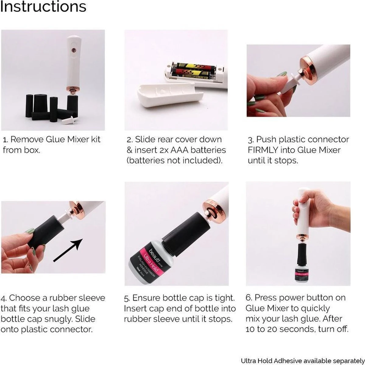 Lashes & More - GLUE SHAKER - Lijmschudder - Inkt Mixen - GLUE MIXER - Voor Het Goed Mengen Van Wimperlijm Nagellak Pigment Of Tattoo Inkt - Met Ventilator 7 Lashes & More - GLUE SHAKER - Lijmschudder - Inkt Mixen - GLUE MIXER - Voor Het Goed Mengen Van Wimperlijm Nagellak Pigment Of Tattoo Inkt - Met Ventilator - Afbeelding 7